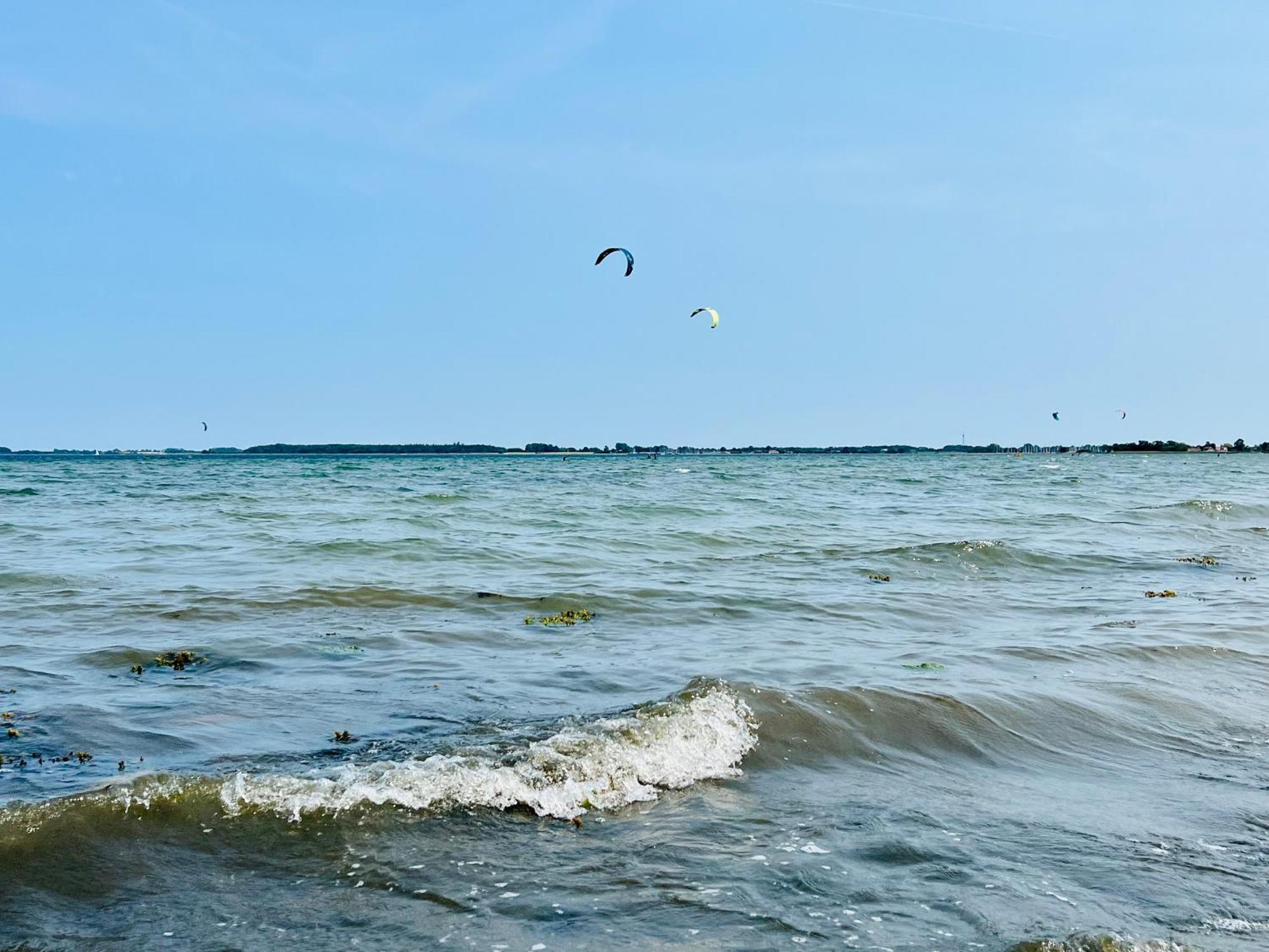 Strandlaeufer Gelting Kültér fotó